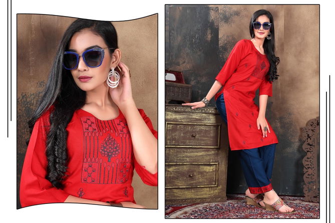 Pallavi 8054 Kurti With Bottom Catalog
